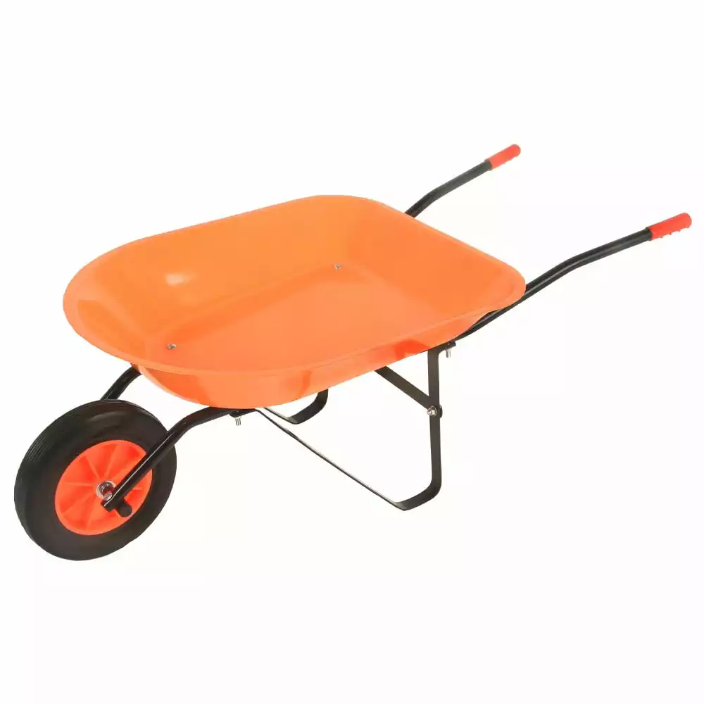 Best Pirce π₯° Various Brands High Vis Orange Kids Wheelbarrow - KWBO - Carts & Wheelbarrows π