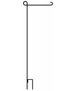 Buy 𧨠Evergreen Black Garden Flag Stand 21000 - Flags & Wind Chimes π