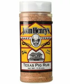 Hot Sale 👍 John Henry's Texas Pig BBQ Rub, 11.5oz - TX PIG RUB - Flavorers & Seasonings ✨