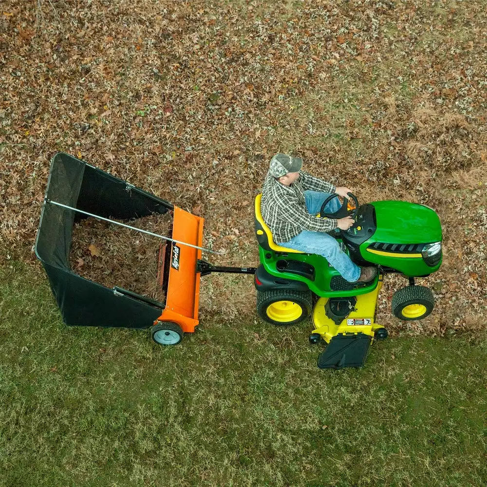 Best Pirce β Agri-Fab 44" Lawn Sweeper - 45-0492 - Lawn & Garden Tools π - Image 4