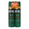 Promo 🎉 Cutter Repel Aerosol Insect Repellent Sportsmen Max Formula 40% Deet, 6.5 oz. Twin Pack - HG-33802 - Insecticides 🎉
