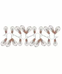Outlet ✔️ Alpine Gold Metal Hanging String Light Bulbs - COR128HH-20 - Lighting, Torches & Firepits 🥰