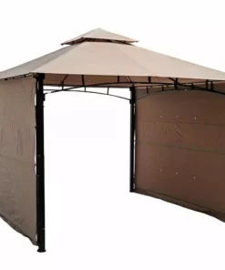 Best deal π₯ Backyard Expressions 10' x 10' Double Extending Side Gazebo - 913028 - Signs π