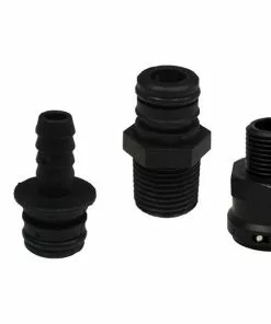 Flash Sale ⭐ Valley Industries 12 Volt Diaphragm Pump Quick Connect Port Kit Polyproplyene - EFQCKIT1 - Parts & Accessories 🤩