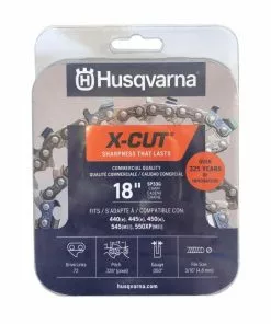 Best Pirce ⌛ Husqvarna 18" Chainsaw Chain X-CUT S93G Semi-chisel - 581643603 - Chainsaw Parts & Accessories 🧨