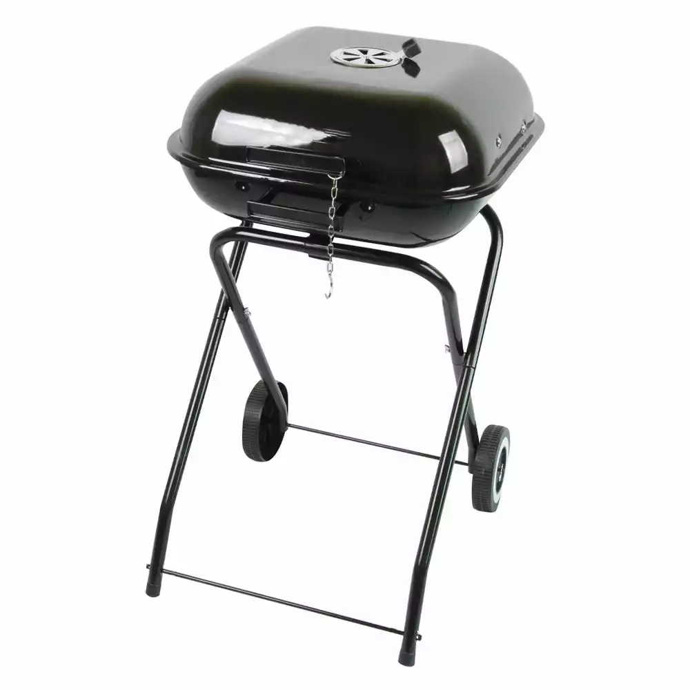 Wholesale π₯° 217 Grilling Company 217 Grilling Co. 18" Sq Folding Kettle Grill - OG2104101-GY - Charcoal Grill π
