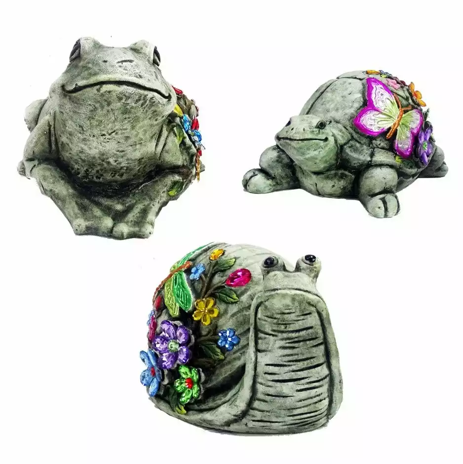 Brand new π Alpine Stone Garden Gemstone Animal Statue - WQA1396AHH - Garden Accessories βοΈ