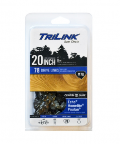New ✨ TriLink Saw Chain 20 inch Chain w/ 78 Drive Links CL25078TL2 - Chainsaw Parts & Accessories ✨