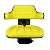 Cheap ❤️ Braber Equipment Economy Suspension Tractor Seat, Yellow - 10004237 - Lawn Mowers & Lawn Care ❤️