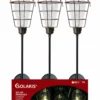 Cheapest ❤️ Assorted Alpine Solar Metal Edison Light Bulb Stake QLP572BB-12 👍
