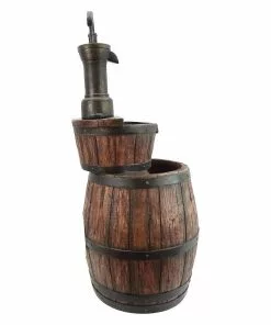 Wholesale 🛒 Alpine Pump And Barrel Fountain Led - GXT944 - Garden Accessories 👍