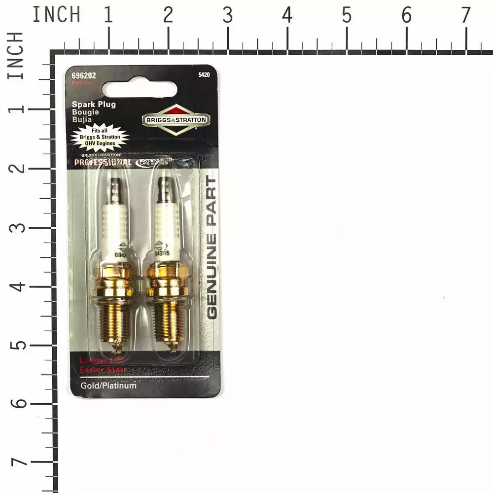 Best Sale π₯° Briggs & Stratton Briggs and Stratton Premium Spark Plug Replacement Twin Pack for Most OHV Applications 5420K - Small Engines & Accessories π― - Image 2