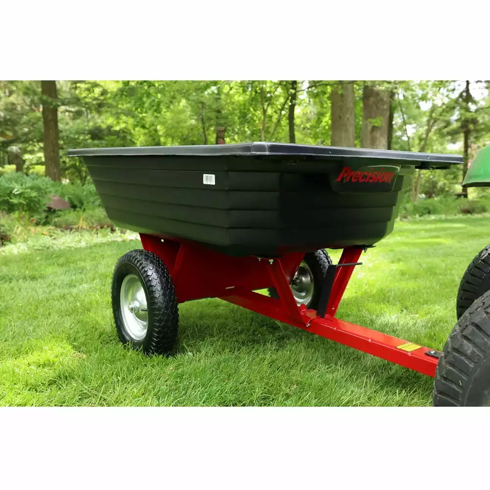 Flash Sale π Precision Push and Pull Poly Cart 12 Cubic Feet - LCP1000 - Carts & Wheelbarrows π - Image 2