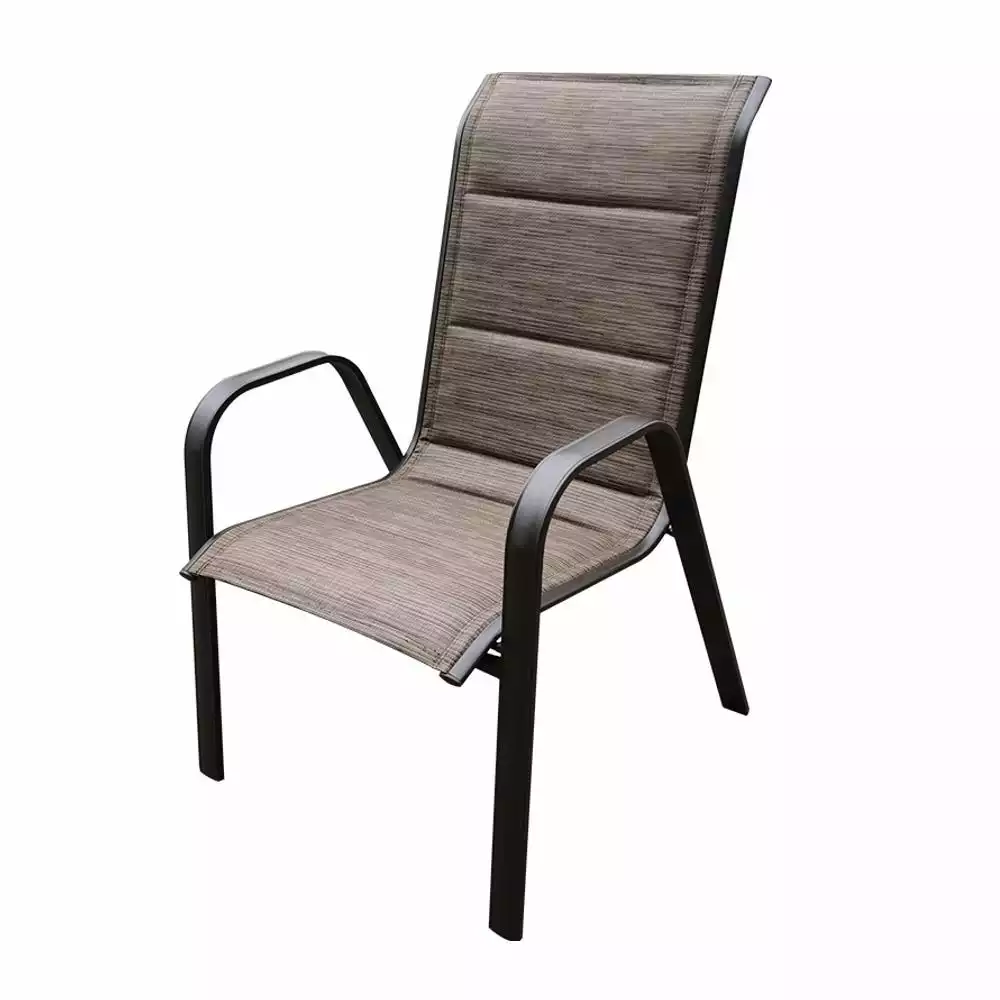 Top 10 𧨠Maple Ridge Stackable Steel Sling Chair - SW-RK959W - Patio Sets & Furniture π