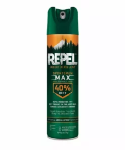 Brand new ✔️ Repel Aerosol Insect Repellent Sportsmen Max Formula 40% Deet, 6.5 oz. - HG-33801 - Insecticides 😀