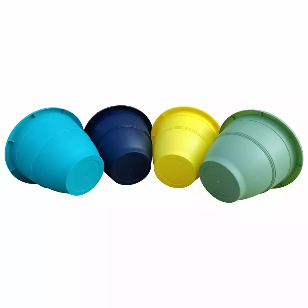 Outlet π King Lighting High-Quality Plastic Resin Outdoor Planter, Assorted Colors - PPL001 - Planters π - Image 2