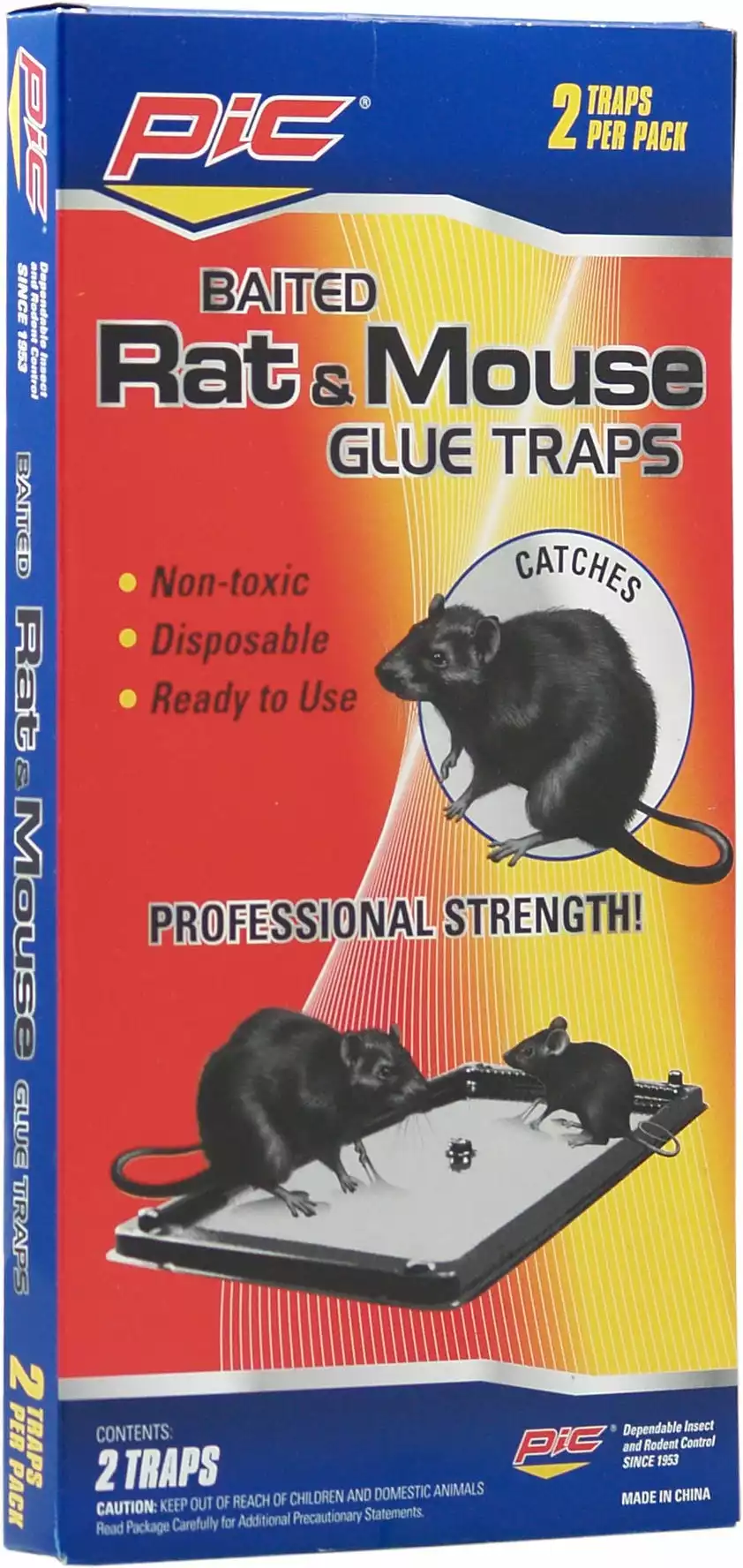 Buy 🛒 Pic Mouse & Rat Glue Trap 2 Pack - GT-2 - Baits & Traps 😉