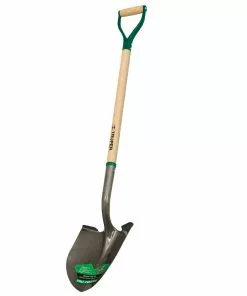Best Sale ❤️ Truper TruTough Round Point Shovel with 39" D-Handle - 33579 - Parts & Accessories 🤩