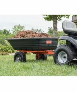 Coupon 🔥 Agri-Fab 12 Cu. Ft. Poly Swivel Cart - 45-0552 - Carts & Wheelbarrows ✔️