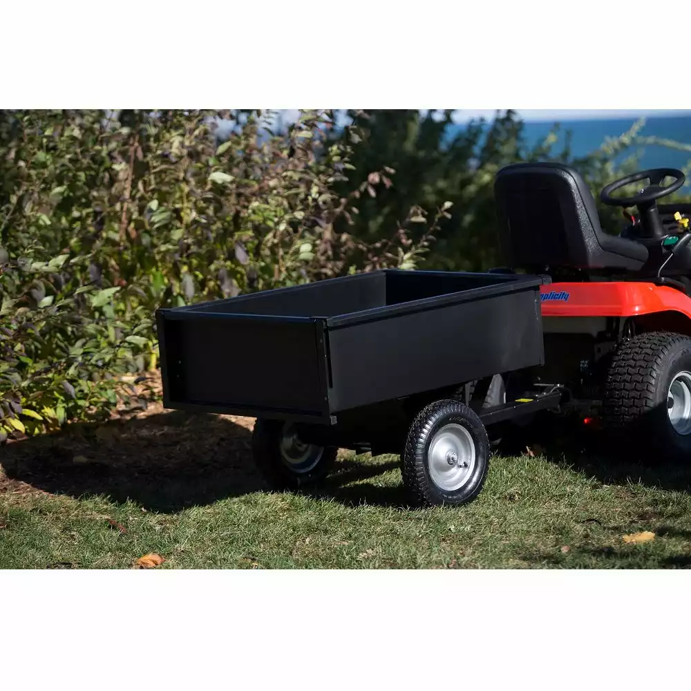 Cheap βοΈ Precision Steel Trailing Dump Cart 17 Cubic Foot - LC1700B - Carts & Wheelbarrows β - Image 4