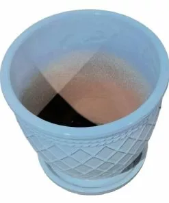 Outlet ✨ Various Brands Woven Planter, Bright White, Medium - ASCBRP8BWM - Planters ⭐