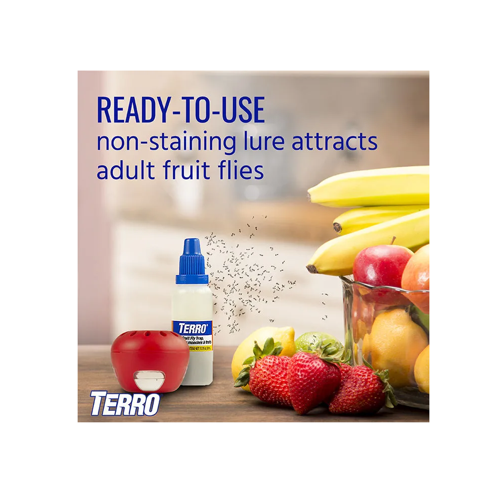Outlet ✔️ Woodstream TERRO Fruit Fly Trap 2 Pack - T2502 - Baits & Traps ⌛ - Image 2