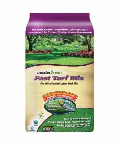 Best Pirce 👍 Various Brands MasterGreen Fast Turf Mix, 50lb - SEEDFAST - Grass Seed 😉
