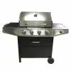 Wholesale 🛒 217 Grilling Company 217 Grilling Co. 4 Burner Gas Grill with Side Burner - GR2296601-GY - Charcoal Grill ⭐