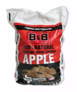 Hot Sale π B&B Charcoal Apple Smoking Wood Chunks, 549 Cu. In. - C00141-B - Flavorers & Seasonings π