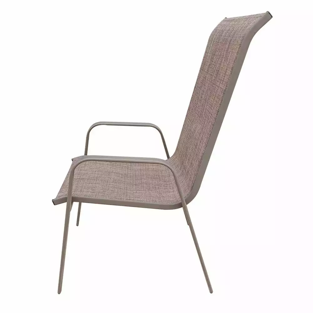 Best reviews of π₯° Maple Ridge Stackable Steel Sling Chair - SW-RK917W - Patio Sets & Furniture π - Image 3