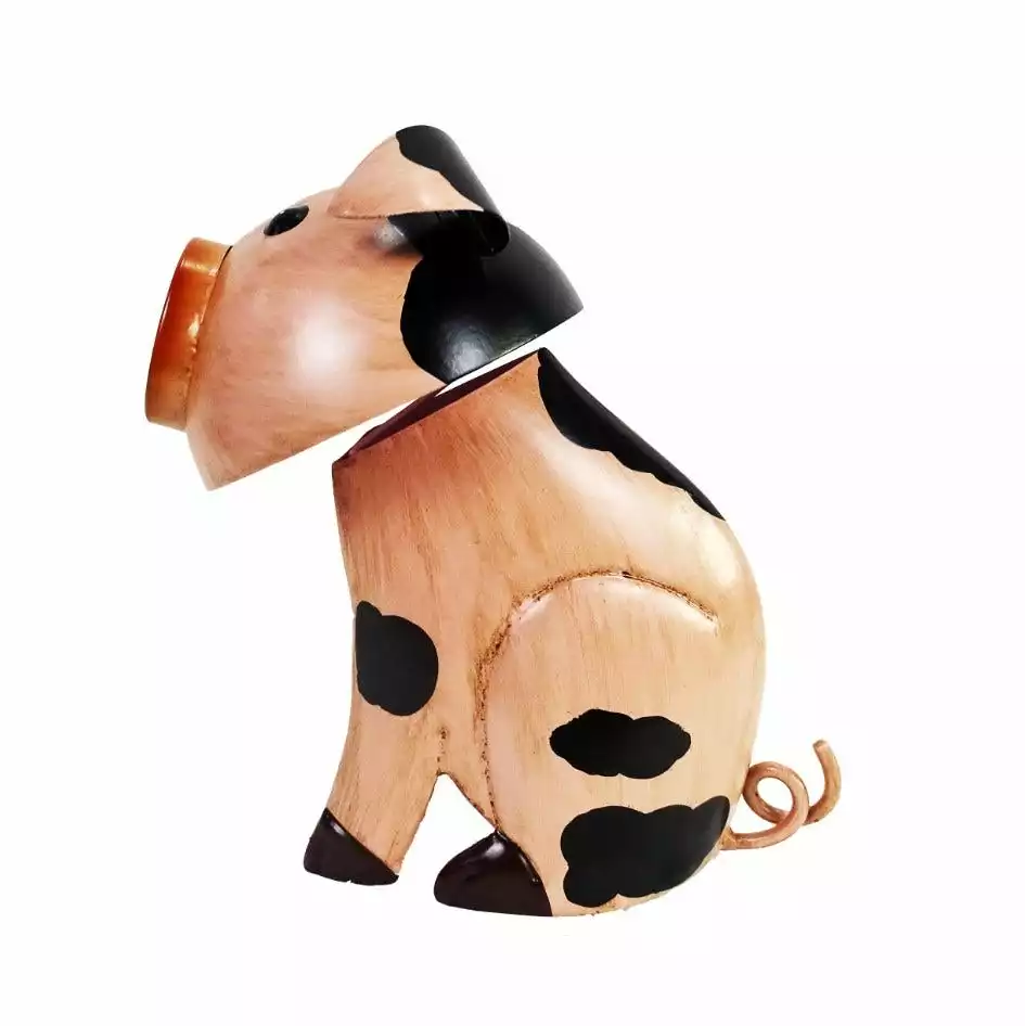 Outlet β RK Brand Alpine Sitting Pink Metal Pig DΓ©cor - IPS430HH - Garden Accessories π₯°