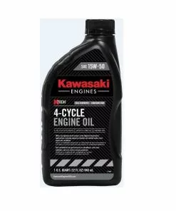 Discount ⭐ Kawasaki Engines Kawasaki 15W-50 4-Cycle Oil, 1 Quart - 999696501 - Lawn Mower Accessories 🥰