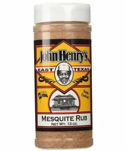 Best Pirce 🥰 John Henry's Mesquite Rub BBQ Seasoning, 13oz - MESQUITE RUB - Flavorers & Seasonings 🎉