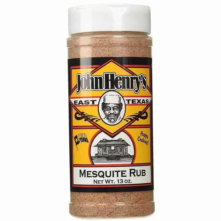 Best Pirce 🥰 John Henry's Mesquite Rub BBQ Seasoning, 13oz - MESQUITE RUB - Flavorers & Seasonings 🎉