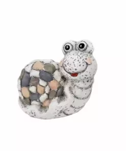 Best Sale 🌟 Alpine Gray Pebbled Garden Animal Statue - MZP514ABB - Garden Accessories 🔔