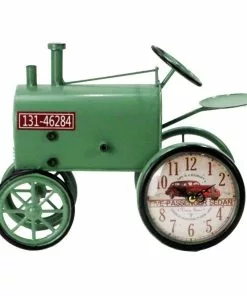 Cheap 🧨 RK Brand Alpine Green Tabletop Clock Tractor - CLK110HH-GN - Garden Accessories 😀