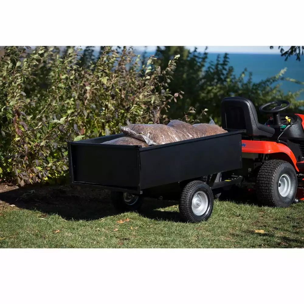 Cheap βοΈ Precision Steel Trailing Dump Cart 17 Cubic Foot - LC1700B - Carts & Wheelbarrows β - Image 6