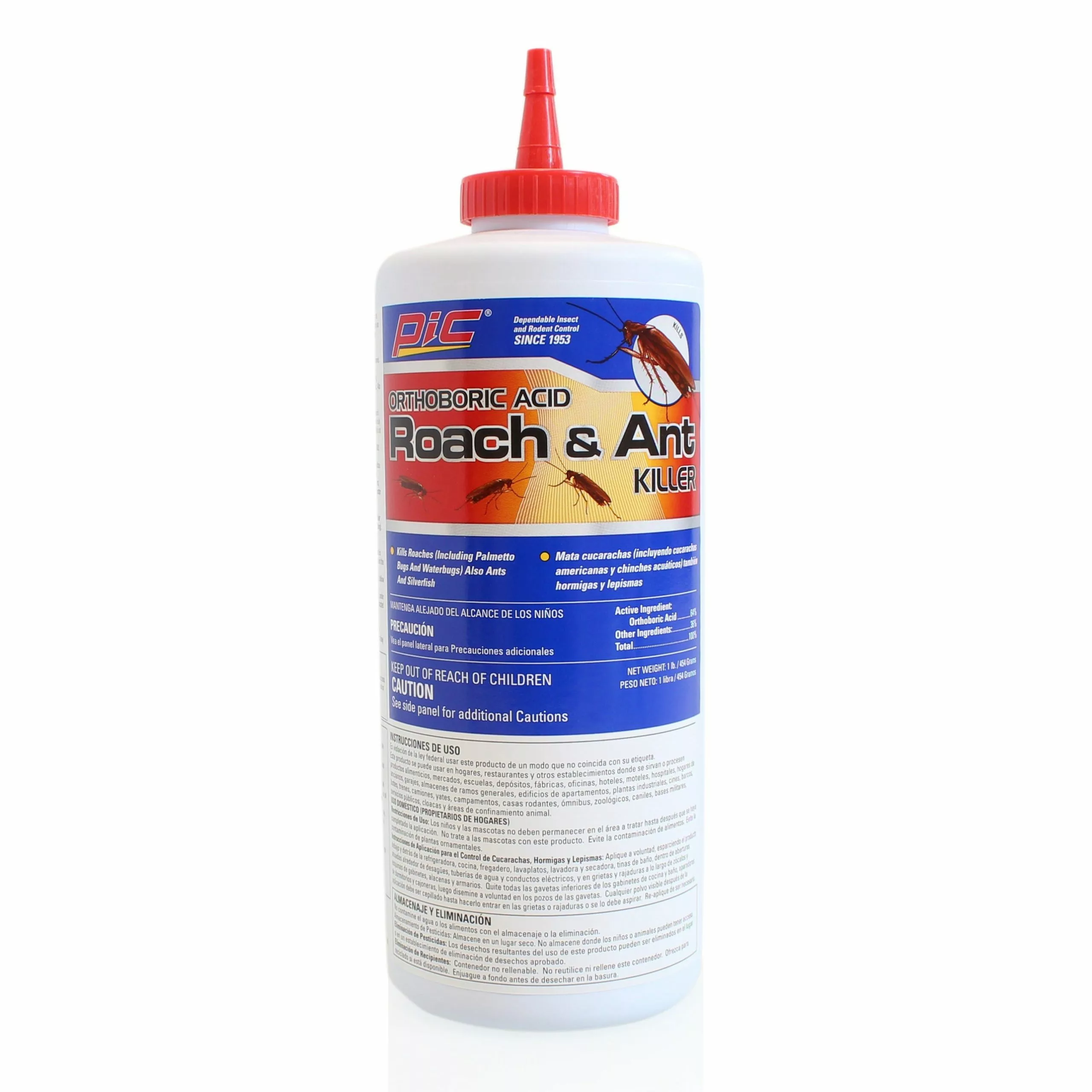 Brand new π Pic Boric Acid, 16oz - BA-16 - Baits & Traps β