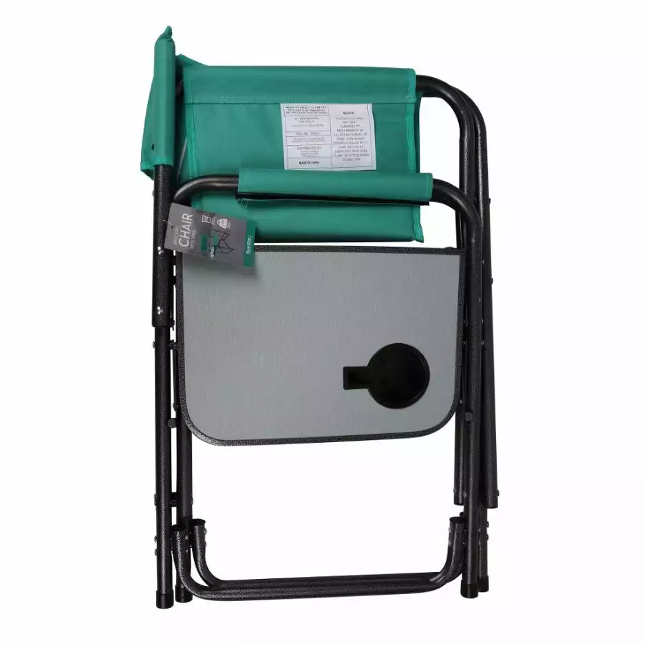 Hot Sale π Various Brands Director's Chair with Table - Teal 87-843-0204 - Camp Furniture π - Image 2