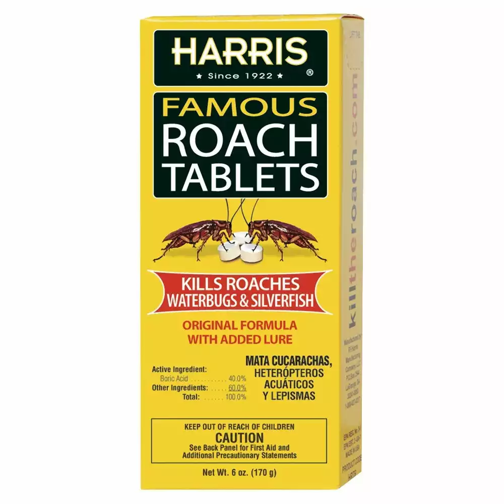 Hot Sale π€© PF Harris Famous Roach Tablets, 6oz - HRT-6 - Bug Candles & Zappers π