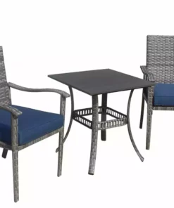 Budget β€οΈ Maple Ridge 3-Piece Wicker Patio Set - SW-RK961BS1U - Patio Sets & Furniture π