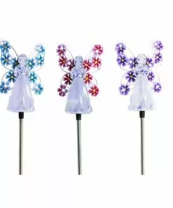 Hot Sale β RK Brand Alpine Solar Hydrangea Angel LED Stakes - QLP1252ABB - Lighting, Torches & Firepits β¨