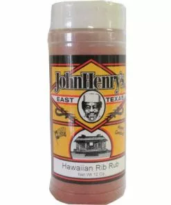 Coupon 🎁 John Henry's Hawaiian Rib BBQ Rub Seasoning, 11.5oz - HAWAIIAN RIB - Flavorers & Seasonings 👍