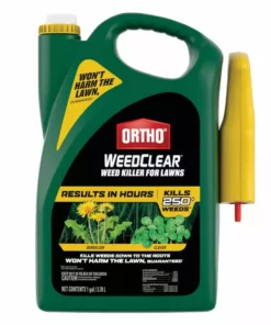 New 🛒 Ortho WeedClear Weed Killer for Lawns with Trigger Sprayer, 1 Gallon - 0204410 - Herbicides ✨