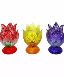 Flash Sale π₯° Alpine Mesh Flower Bud Lantern DΓ©cor with LED Lights - RGG518A - Garden Accessories β