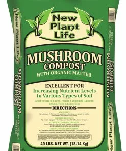 Coupon 🤩 NPL New Plant Life Mushroom Compost, 40lb - 052 - Fertilizers & Plant Food 🎉