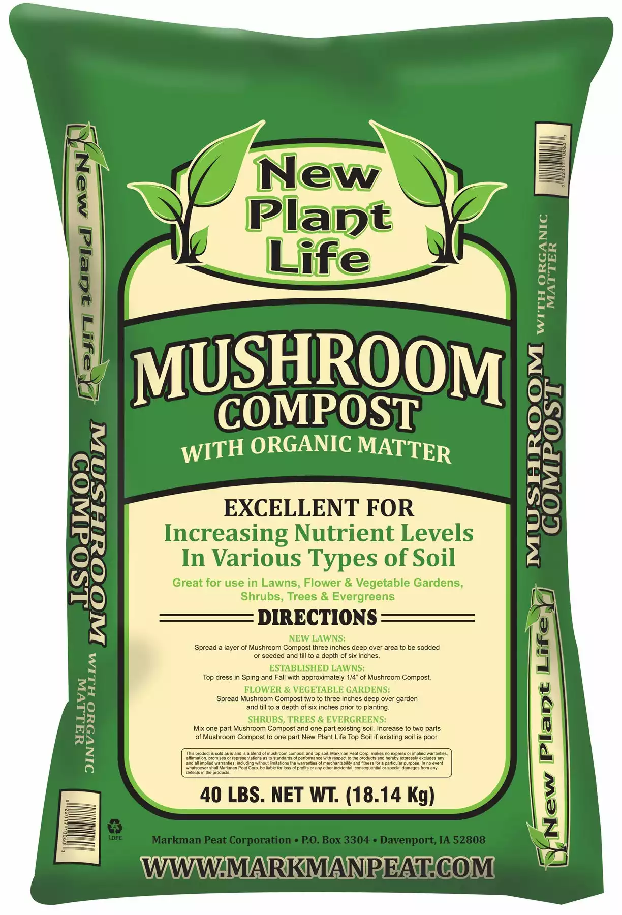 Coupon π€© NPL New Plant Life Mushroom Compost, 40lb - 052 - Fertilizers & Plant Food π