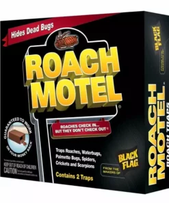 Budget 🎁 Repel Roach Motel Black Flag, 2 Pack - HG-11020 - Insecticides 😉