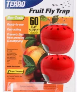 Outlet ✔️ Woodstream TERRO Fruit Fly Trap 2 Pack - T2502 - Baits & Traps ⌛