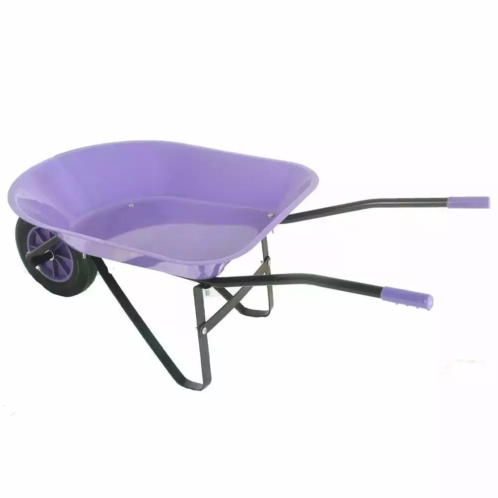 Best Sale 𧨠Various Brands High Vis Purple Kids Wheelbarrow - KWBPU - Carts & Wheelbarrows ⨠- Image 3